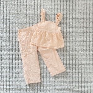 cupcakes & cashmere Light Peach Kids Casual Set